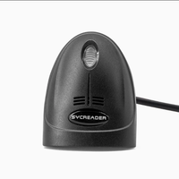 Lecteur de codes-barres automatique CMOS nouvelle technologie U11 avec interface USB/sans fil, 200 lectures/secondes