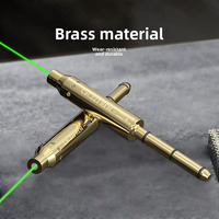 Cartouche de tir laser verte en laiton sans réglage, haute précision, pour entraînement au tir et à la chasse
