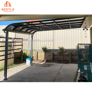 <span class=keywords><strong>Toit</strong></span> arqué 24x20 <span class=keywords><strong>Double</strong></span> Cantilever Blanc Allée En Aluminium Porte De Voiture Auvents De Stationnement Bricolage Carports à Vendre - Product Image 2