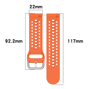 <span class=keywords><strong>Correa</strong></span> de Silicona <span class=keywords><strong>Original</strong></span> para Reloj Inteligente Deportivo <span class=keywords><strong>Amazfit</strong></span> Bip 6, Accesorios Transpirables de 22 mm, <span class=keywords><strong>Correa</strong></span> de Reloj Suave y Cómoda - Product Image 2