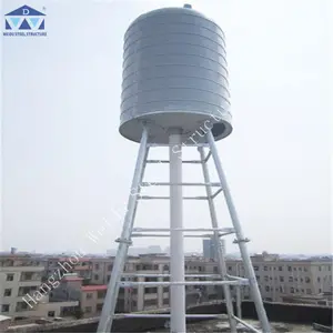 Torre de tanque de agua con estructura de acero, estructura de campo agrícola de África/pueblo