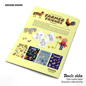 Kit de Peinture Artistique Populaire à Succès : Livres de <span class=keywords><strong>Dessin</strong></span> en Papier Aquarelle pour Enfants, Livres d'Images Simples, Vente en Gros Personnalisée - Product Image 2