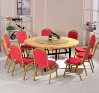 Chaises de Repas en Métal pour Hôtels, Mariages, Banquets, Réunions VIP, Restaurants, Événements, Fêtes et Églises