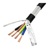 RVVP 3 4 5 6 núcleos * 1.0MM2 1.5MM2 2.5MM2 4MM2 Conductor de cobre desnudo Cable de control blindado