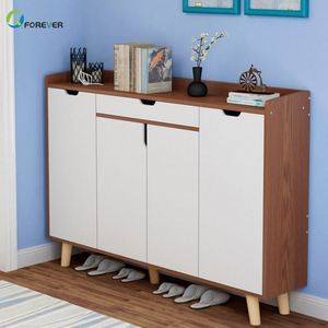 Zapatero moderno simple con <span class=keywords><strong>madera</strong></span> maciza <span class=keywords><strong>MDF</strong></span> para el hogar, sala de estar, dormitorio, almacén al aire libre, uso en gimnasio - Product Image 2