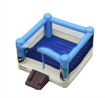 inflatable bouncer with slide inflatable bounce house Castles Unisex Pvc Slide Bouncer For Kids Jumping Inflatable Bouncy Castle