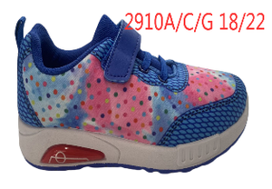 Scarpe Sportive per Bambini Colore Blu Cielo Tomaia Sintetica Fodera in Rete Suola in Gomma Intersuola in EVA Taglia 18/22 - Product Image 3