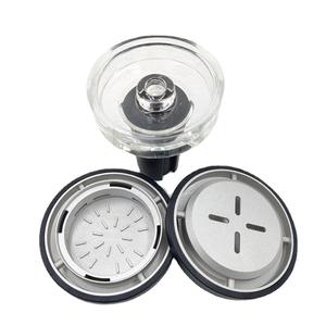 Gift Packaging High Quality Quas Hookah Bowl Head Hmd Accessories Full Set Social Raas Silicone <b>Glass</b> Hookah <b>Smoke</b> Shisha Bowl - Product Image 5