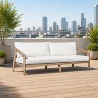 Ensemble de chaises longues d'extérieur modernes en aluminium, table basse, mobilier de conversation pour patio, accent en rotin tressé pour balcon et jardin