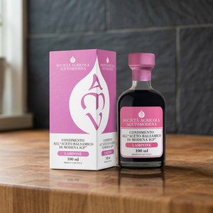 Vinaigrette balsamique à la framboise Modena IGP 100ml liquide par bouteille 12 bouteilles par boîte - Product Image 3