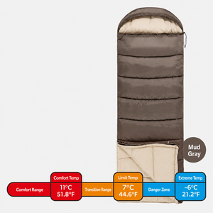 Saco de Dormir Tipo Sobre Grueso y Cálido para Adultos, Portátil, Individual, de Poliéster, Transpirable, para 2 Estaciones, Primavera y Otoño, para Actividades al Aire Libre - Product Image 2