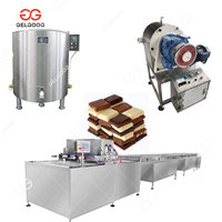 Fabriek Leveranciers Een Shot Chocolade Deponeren Product Lijn Chocolade Depositor Machine Met Koeling Tunnel Voor Turkije