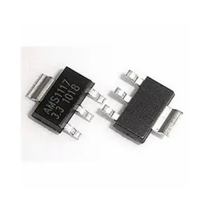 AMS1117-3.3 Linear Voltage Regulator IC Positive Fixed 1 Output 1A SOT-223-3L AMS1117 AMS1117-3.3