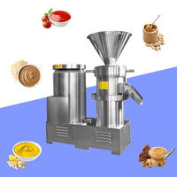Machine à broyer électrique ultrafine pour piments, amandes, noisettes, sésame, cacahuètes, 50-200 kg/h, moulin colloïdal pour tahini