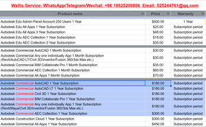 Licence Commerciale AutoCAD Wallis 24/7 <span class=keywords><strong>Chat</strong></span> 2027-2023 pour l'adresse e-mail de l'utilisateur, Version Commerciale pour 1 an, 3 appareils, Ensemble d'outils - Product Image 3