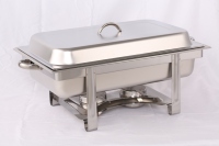 Buphex SS201 Réchaud économique en acier inoxydable 833-01 Cadre empilable Chauffe-plat commercial pour buffet Hôtel Restaurant Traiteur