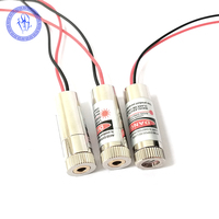 Module Laser, ligne focalisable rouge pour peinture, 2 pièces 650nm 5mw 3-5V