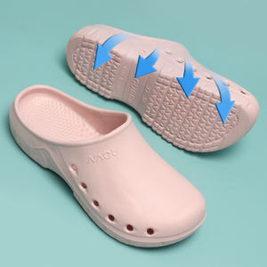 2025 mode EVA dent médecins chaussures gommages sabots unisexe anti-dérapant chaussures médicales chaussures de jardin légères - Product Image 1