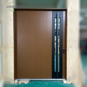 <span class=keywords><strong>Porte</strong></span> en bois massif de chêne acajou sur mesure avec motifs en verre, portes <span class=keywords><strong>d</strong></span>'<span class=keywords><strong>entrée</strong></span> principales de sécurité en bois massif, grande <span class=keywords><strong>porte</strong></span> pivotante en bois pour <span class=keywords><strong>entrée</strong></span> - Product Image 5