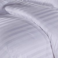 Pur hôtel coton lin quatre pièces ensemble de literie Patchwork housses de couette et draps de lit pour B & B fabriqués pour la vente en gros