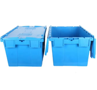 Grandes caisses de distribution logistique pliables et empilables en polypropylène, conteneurs de stockage pour déménagement, caisses à légumes emboîtables