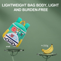Sac à dos girafe pour enfants 1-8 ans, ultra léger, grande capacité
