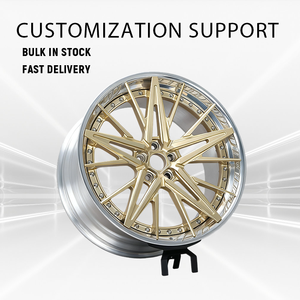 Jantes en alliage forgé sur mesure en <span class=keywords><strong>deux</strong></span> parties, 16-22 pouces, 5x120 pour BMW, Mercedes, Audi, Porsche, voitures de sport de luxe, jantes forgées de 20 pouces - Product Image 1