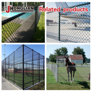 Goedkope <span class=keywords><strong>4</strong></span> Ft 6 Ft 8 Ft 10ft X 6ft Diamant Gaas Hekwerk Zwart Pvc Gecoate Kettingschakel Voor Site Protectionesh - Product Image 3
