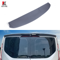 Aileron de toit arrière KIETUNE Barn Door, double niveau, noir brillant, pour Ford Transit Custom 2013-2023 2018, kit carrosserie