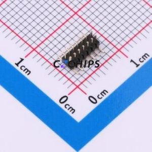 BX-PZ1.0-2-7PWZ Pin Header SMD,P=1mm Connector ( Pin Structure: 2x7P )( Pitch: 1mm )( Row Spacing: 1mm ) - Product Image 1
