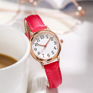 <span class=keywords><strong>Orologio</strong></span> Analogico al Quarzo Minimalista ed Ecologico da Donna, Cassa Dorata 36mm, Cinturino in Pelle Nera, Elegante e Alla Moda per Uso Quotidiano - Product Image 5