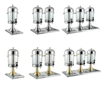 Distributeur de Boissons en Acier Inoxydable Direct d'Usine avec Robinet, Distributeurs de Jus de Fruits Froids et Bière pour Fêtes