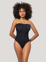 Maillot de bain amincissant une pièce pour les hanches et les fesses, avec sangle amovible et sans couture pour femmes