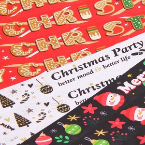 Maßgefertigte Reißfeste Wasserdichte Party-Armbänder Weihnachts-Festival-Party Tyvek-Armbänder Event-Armbänder mit Logo Individuell - Product Image 4