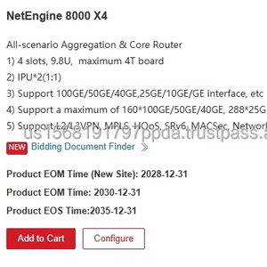 Unidad de procesamiento de línea integrada CM () para el modelo de enrutador empresarial de 72 puertos 25GE(SFP28)/10GE(SFP +)/GE(SFP) de 25/30/25/28/25/28/25/25/28/25/25/25/28/30/30 - Product Image 1