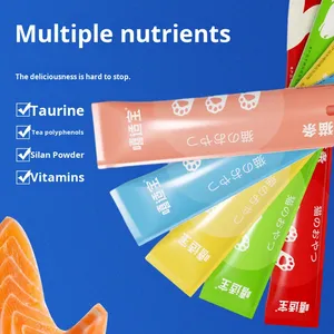 Nourriture humide <span class=keywords><strong>pour</strong></span> chatons <span class=keywords><strong>en</strong></span> bandelettes de poulet écologiques confortables <span class=keywords><strong>pour</strong></span> bébés <span class=keywords><strong>en</strong></span> <span class=keywords><strong>gros</strong></span>, pâte nutritive riche <span class=keywords><strong>en</strong></span> protéines, vitamines et minéraux - Product Image 2