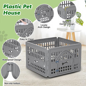 Piccolo recinto di plastica per cuccioli per animali domestici recinto per box per cani - Product Image 4