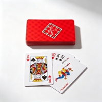 Jeu de société amusant personnalisé de haute qualité avec impression sur mesure pour les fêtes de famille, jeu de cartes de poker avec boîte d'emballage