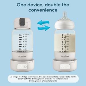 <span class=keywords><strong>Calentador</strong></span> <span class=keywords><strong>de</strong></span> Biberones Portátil PPSU, Conveniente y Ligero para Uso en Exteriores, Libre <span class=keywords><strong>de</strong></span> BPA, Calienta y Mantiene Calientes los Chupetes, Alimentación del Bebé - Product Image 2