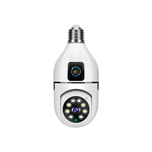 Bombilla E27 <span class=keywords><strong>V380</strong></span> <span class=keywords><strong>Pro</strong></span> WIFI, Cámara de Seguridad CCTV, Bombilla con Cámara PTZ de Doble Lente - Product Image 2