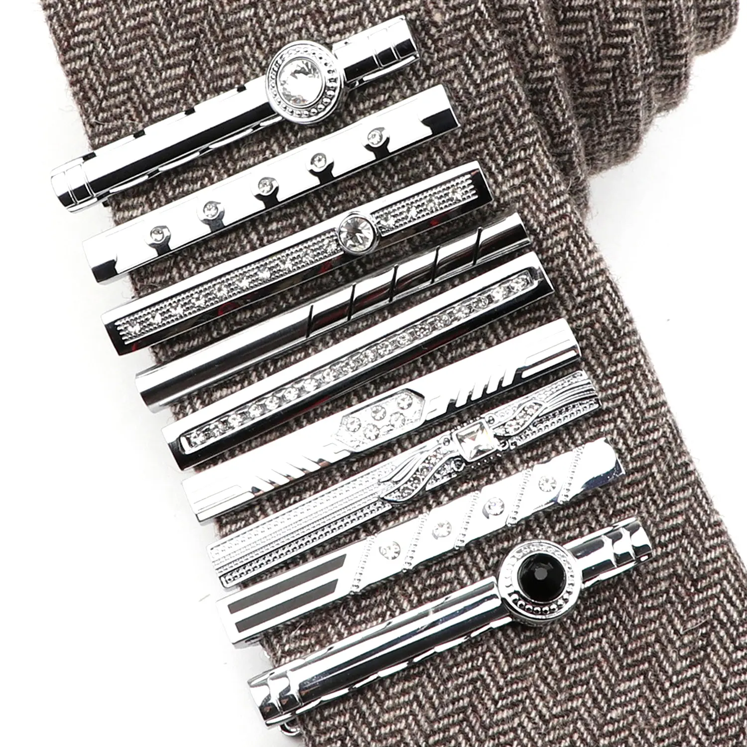 Новый модный зажим для галстука высокого качества ювелирные изделия простая эмалированная мужская деловая роскошная дизайнерская застежка для галстука подарок
