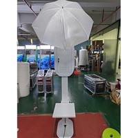 Portable Selfie Photo Booth Wedding for Party iPad DSLR Photo Booth with Printer Shelf Attached