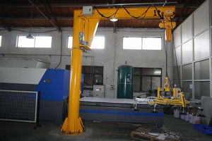 رافعة ذراعية كهربائية بقدرة 1 طن و3 طن و5 طن مع دوران 360 درجة، رافعة عمودية ثابتة على الأرض، رافعات ذراعية - Product Image 3