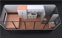 Tiny Pod : Conteneur Extensible Préfabriqué – Mini Bureau/Maison de Plage pour Airbnb, Chambre, Salon, Utilisation en Centre Commercial