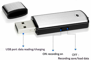 Ý tưởng sản phẩm mới 2025 OEM một cú nhấp chuột ghi âm mini ghi âm giọng nói 192kbps ghi âm giọng nói kỹ thuật số - Product Image 3