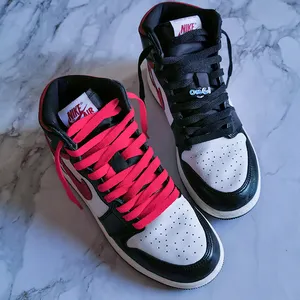 Tali Sepatu Atletik Kustom, Tali Sepatu Olahraga Fashion, Tali Sepatu Datar Bermotif untuk Air - Product Image 4