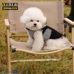 Warm <strong>Dog</strong> Winter <strong>Coat</strong> <strong>with</strong> Built in Leash Ring, Adjustable Drawstring Windproof Puppy Vest, Comfort Two <strong>Leg</strong> <strong>Dog</strong> Jacket - Product Image 2