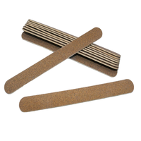 Vente en gros de limes à ongles jetables en bois, lime à ongles double face pour manucure