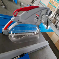 Scie à panneaux horizontale industrielle 4MJ6138TA, machine à découper le bois robuste avec moteur de 5,5 kW pour ateliers professionnels