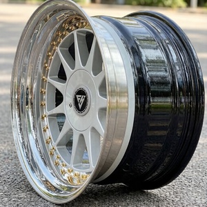 Jantes forgées en trois parties FHJ Custom 16 17 18 19 20 22 24 pouces 5x120 pour <span class=keywords><strong>BMW</strong></span> E39 E46 <span class=keywords><strong>E36</strong></span> E30 E60 E34 <span class=keywords><strong>M3</strong></span> M4 E90 F30 F10 - Product Image 2